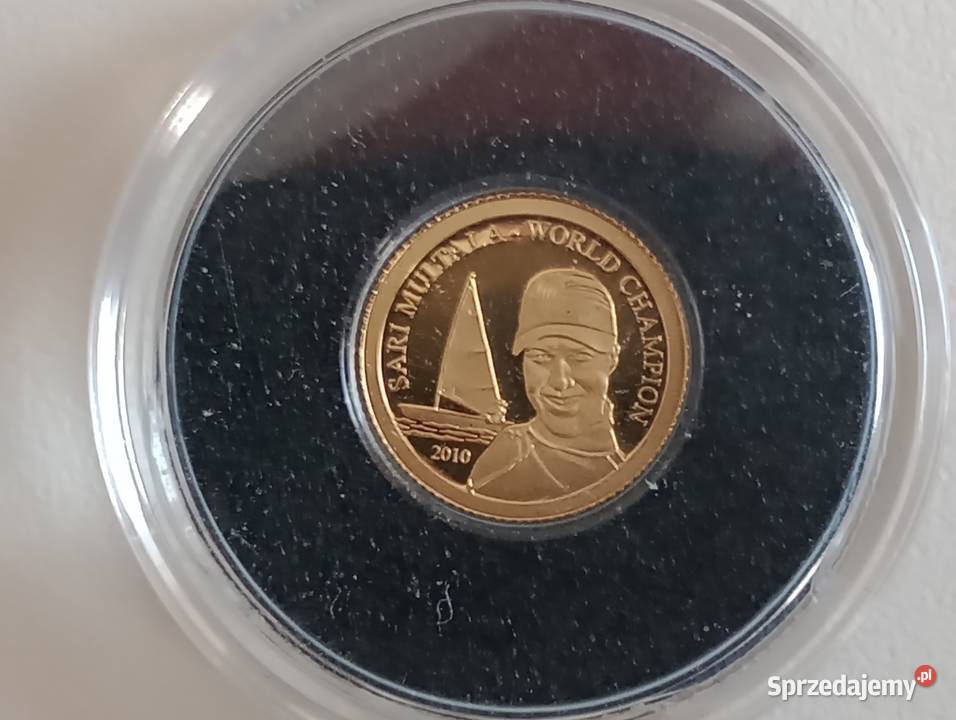 Moneta 1 dolar 2010 r S Multala Wyspy Cooka Mosina