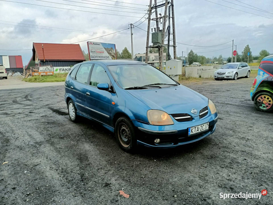 Nissan Almera Tino Nissan Almera Tino 22DI 114 4/5 małopolskie Tarnów sprzedam