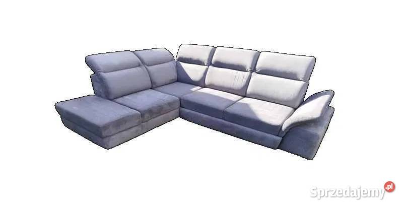 Sofa narożnik rozkładany z miejscem na pościel Kraków