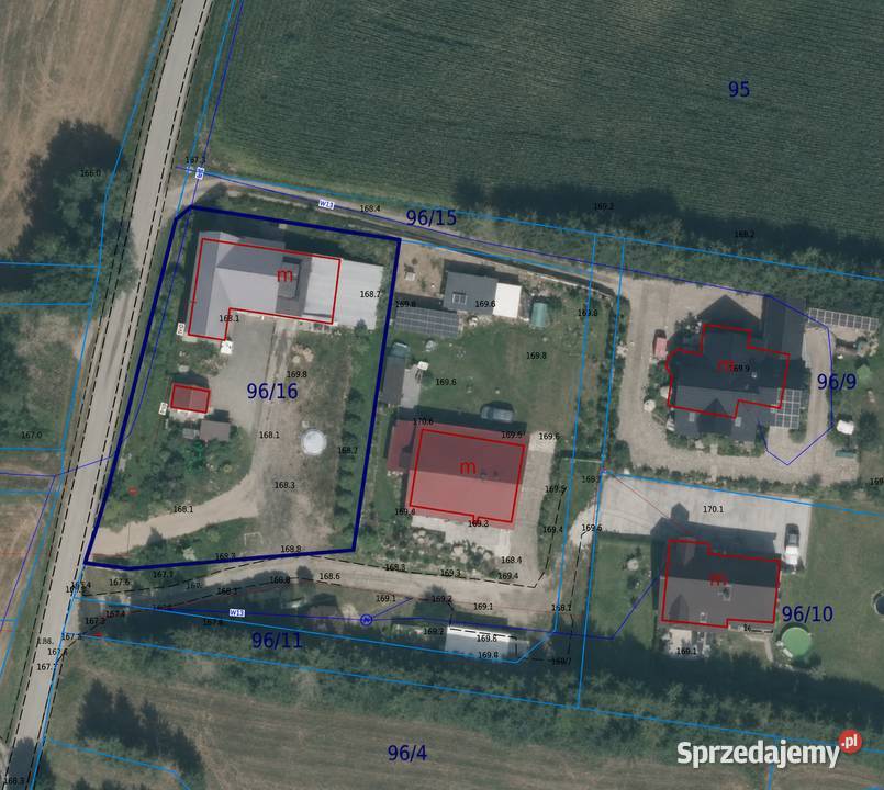 Dom z częścią usługowogospodarczą Miastko wolnostojący sprzedam