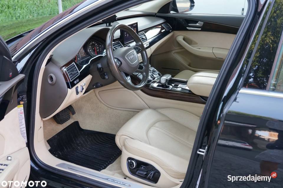 Audi A8 LANG Quatro Masaże Kamera 360 HeadUP 333 Świebodzice