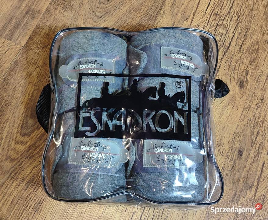 Eskadron owijki polarowe szare Full komplet 4 Jasień