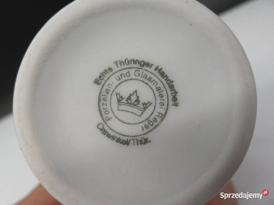 Porcelanowy wazonwazonik Turyngia Niemcy Raszków sprzedam