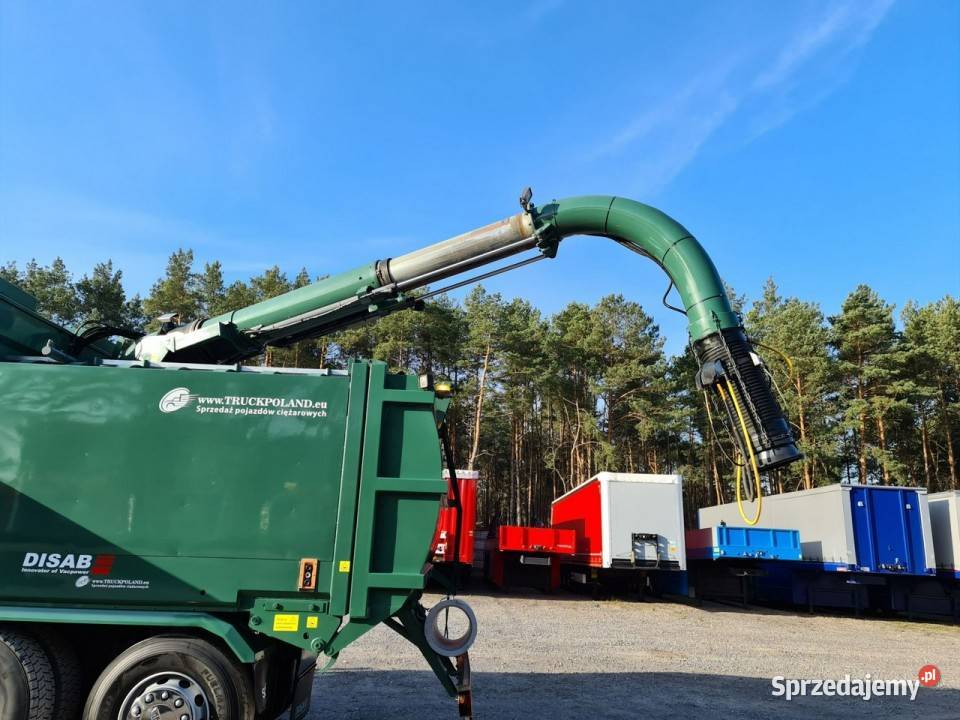 Scania DISAB Saugbagger odkurzacz koparka ssąca diesel