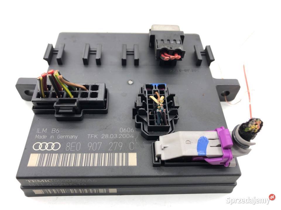 MODUŁ ŚWIATEŁ AUDI A4 B6 8E0907279C 0005