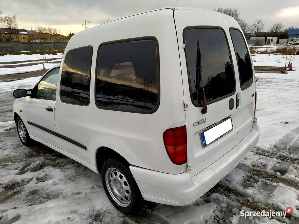 VW Caddy 19Sdi 1998 5osób Oszczędny Niezawodny 325000km Samochody osobowe Jasło