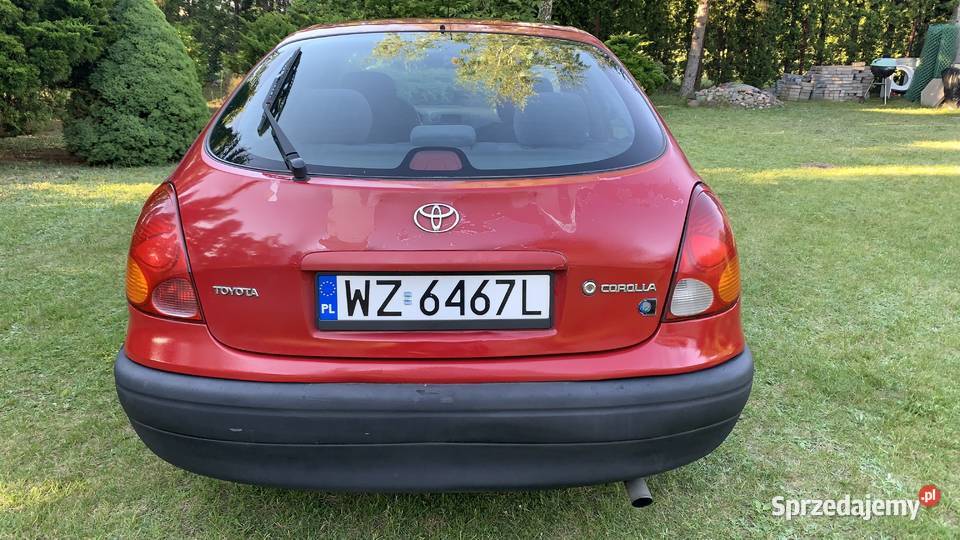 Toyota Corolla E11- liftback - 2001 rok Warszawa - Sprzedajemy.pl