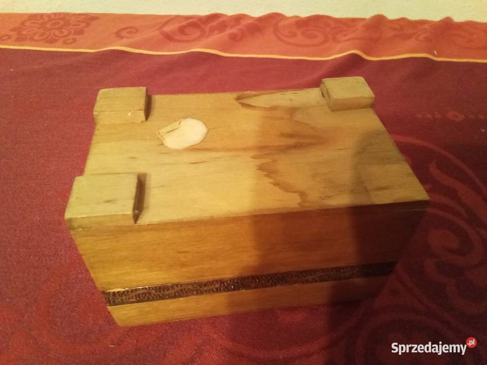 Szkatułka PRL z ptaszkami Akcesoria do biżuterii Warszawa