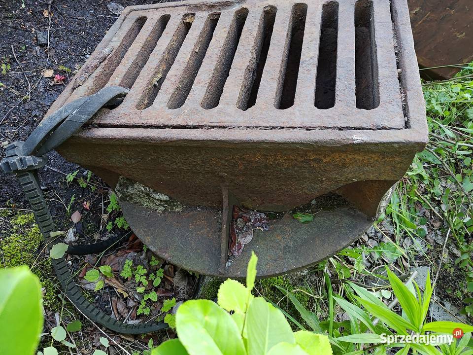 kużnia żeliwna właz kratka ściekowa Żagań
