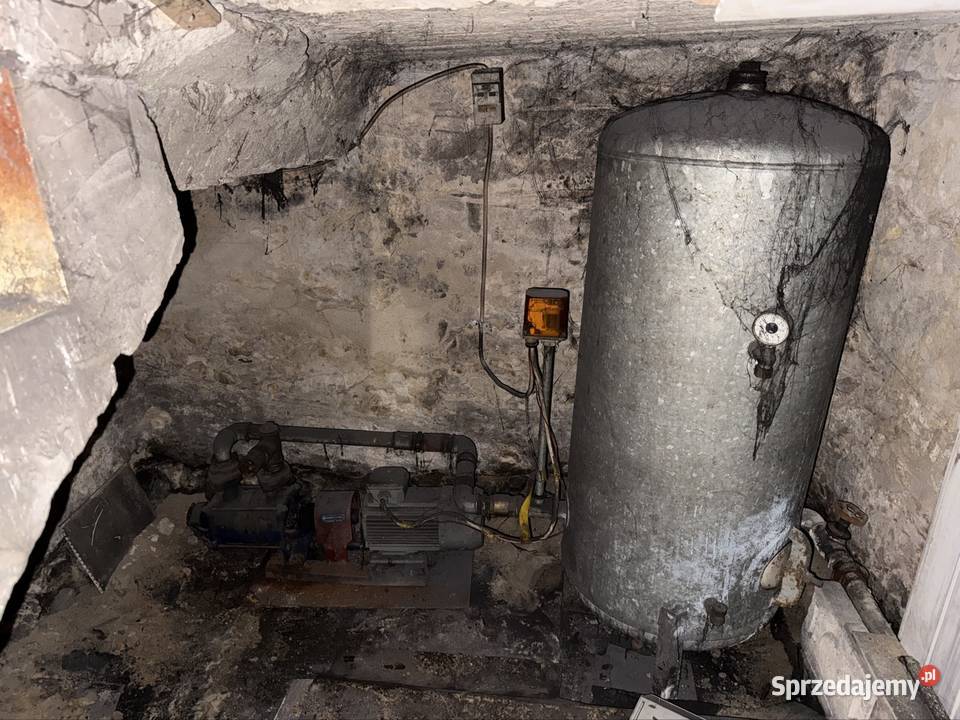 Hydrofor 300L ocynkowany plus pompa hydrofobowa małopolskie Zagórze sprzedam
