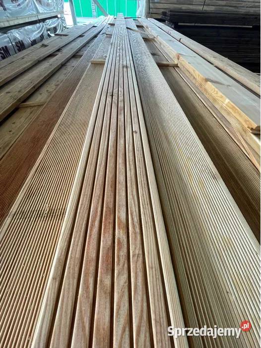 Deska tarasowa modrzew Syberyjski 27x143 AB Darłowo