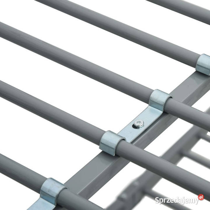 Łóżko piętrowe szare metalowe 90 x 200 WM287911 Warszawa