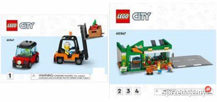 Lego City 60347 instrukcja Kraków