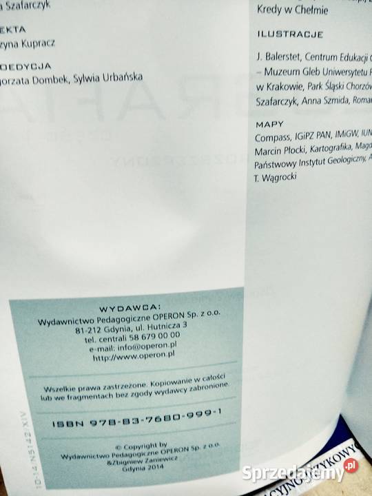 Geografia 3 operon rozszerzenie podręcznik Warszawa