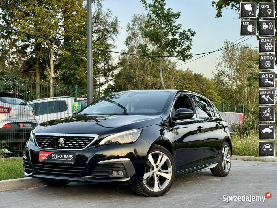 Peugeot 308 12 131 FULL LED GTLINE Nawigacja VAT marża 308 Mrągowo