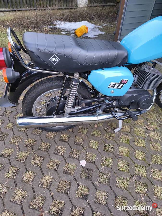 MZ ETZ 150 zarejestrowana Łódź