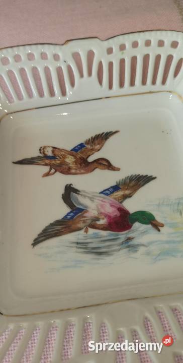 Patera miseczka Ażur Kaczki w locie Gdańsk