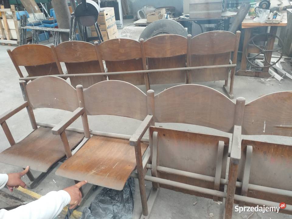 Krzesła kinowe 1 rząd 5 krzeseł Dom i Ogród Bielawa