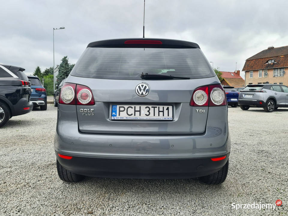 Volkswagen Golf Plus 19 TDI 105 Klimatronik PDC aluminiowe felgi wielkopolskie Wągrowiec sprzedam