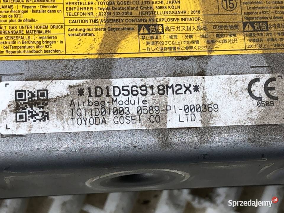 KOKPIT PODUSZKI KOMPLET LEXUS NX SUV KONSOLA