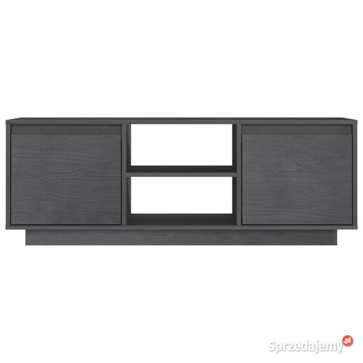Szafka pod telewizor szara 110x30x40 lite drewno Warszawa