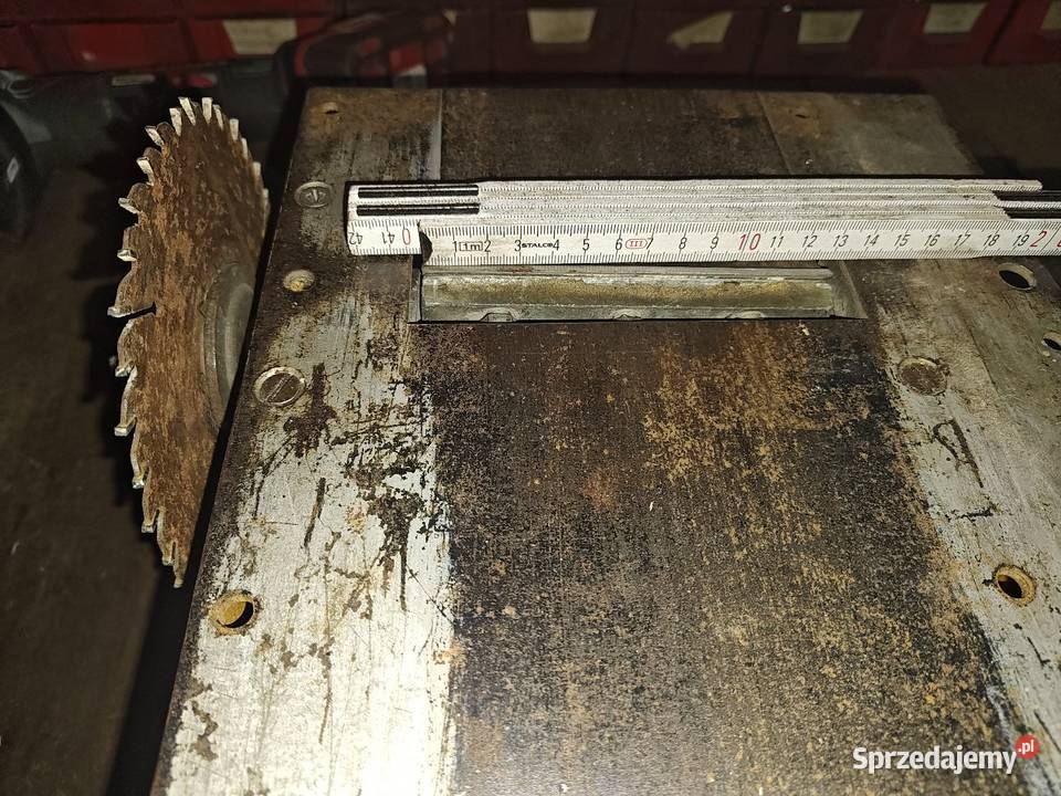 Krajzega heblarka stara konstrukcja Łowicz
