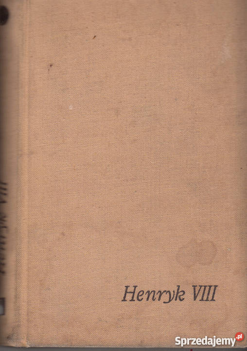 01659 RUBASZNY KRÓL HAL HENRYK VIII GEORGE Czyrna