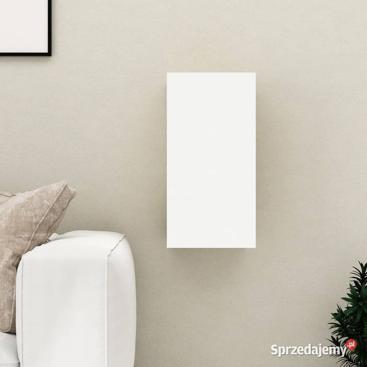 Szafka TV biała 305x30x60 materiał Warszawa