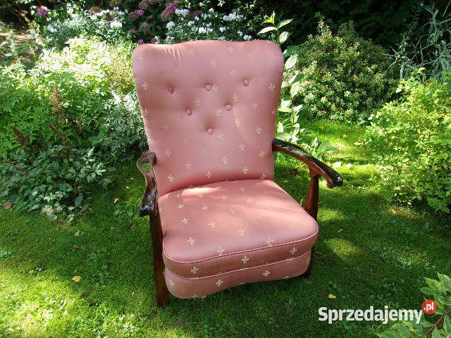 Oryginalny fotel w stylu francuskim Piaseczno