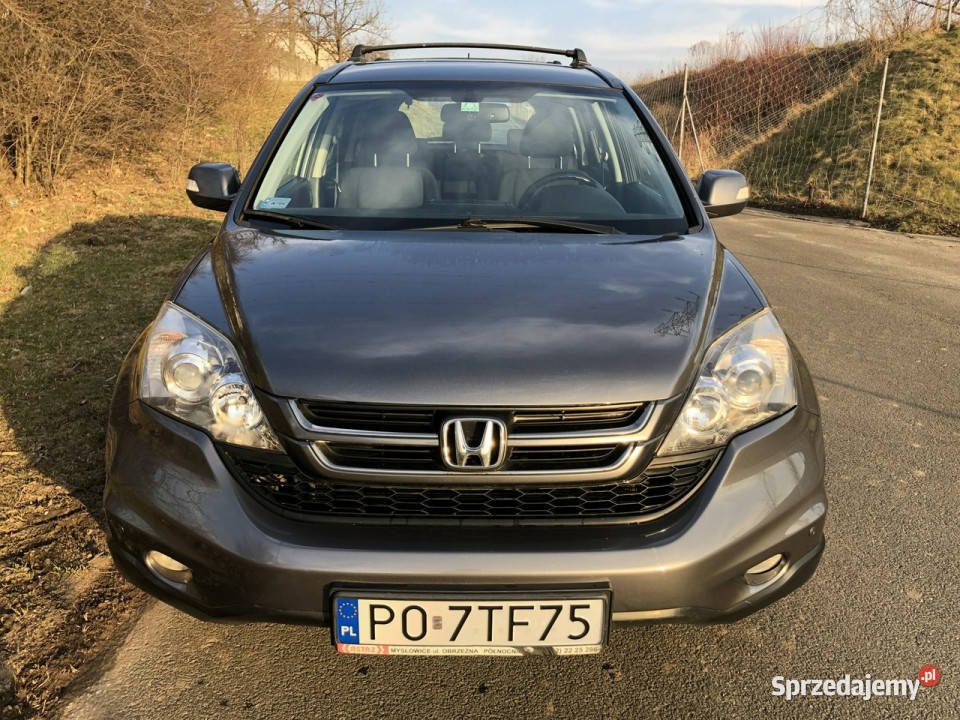 Honda CRV OPŁACONY 20 FULL IDEALNY Serwisowany czujnik zmierzchu Poznań sprzedam