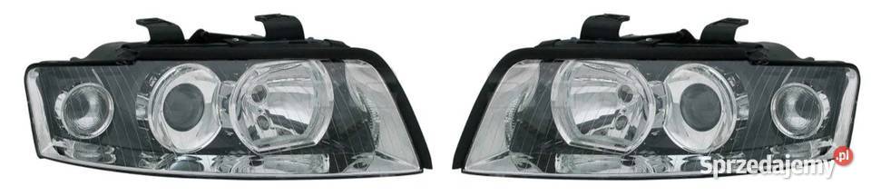 Audi A4 B6 0204 reflektor przedni lampa przednia osobowe Łódź