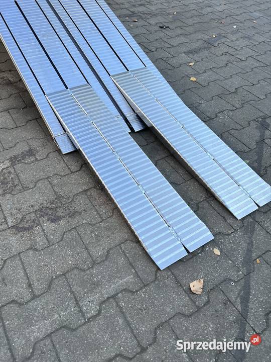 Najazdy trapy aluminiowe z przedłużkami DUO Bytom sprzedam