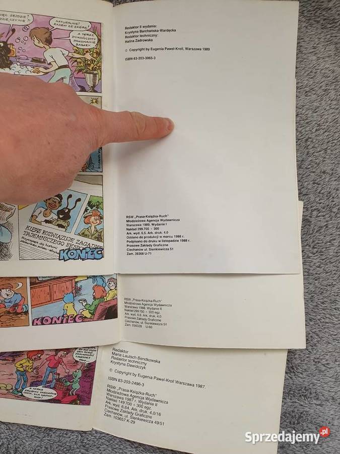 Kleks Szarlota PaWEL zestaw 3 komiksów wydanie 2