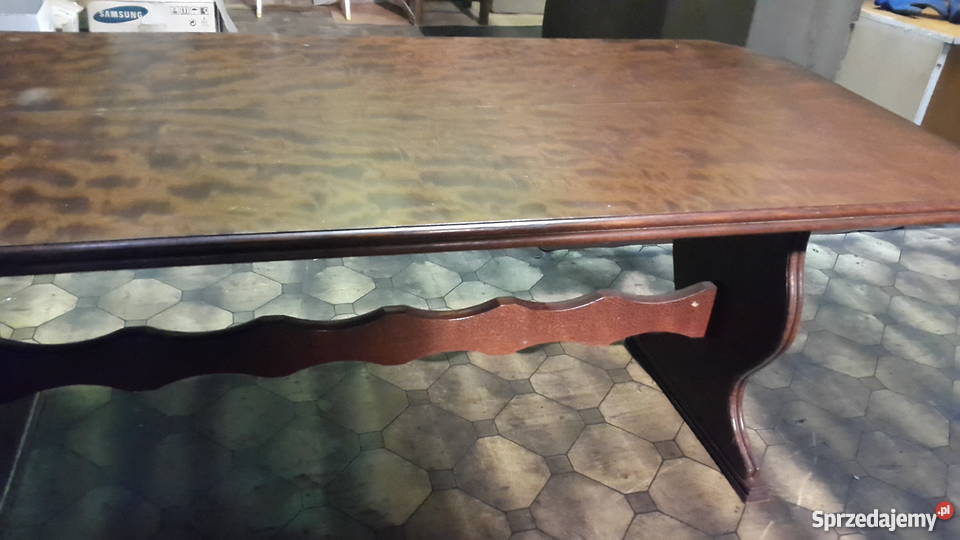 Stół - ława kolor machoń