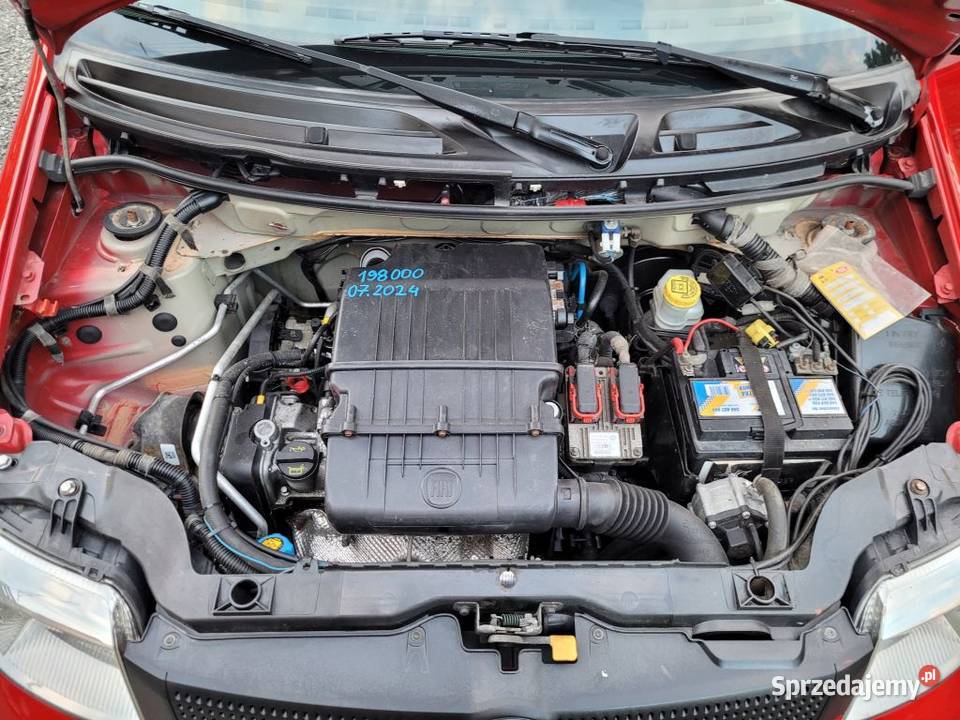 2012 FIAT Panda 12 Klima Gaz Chybie