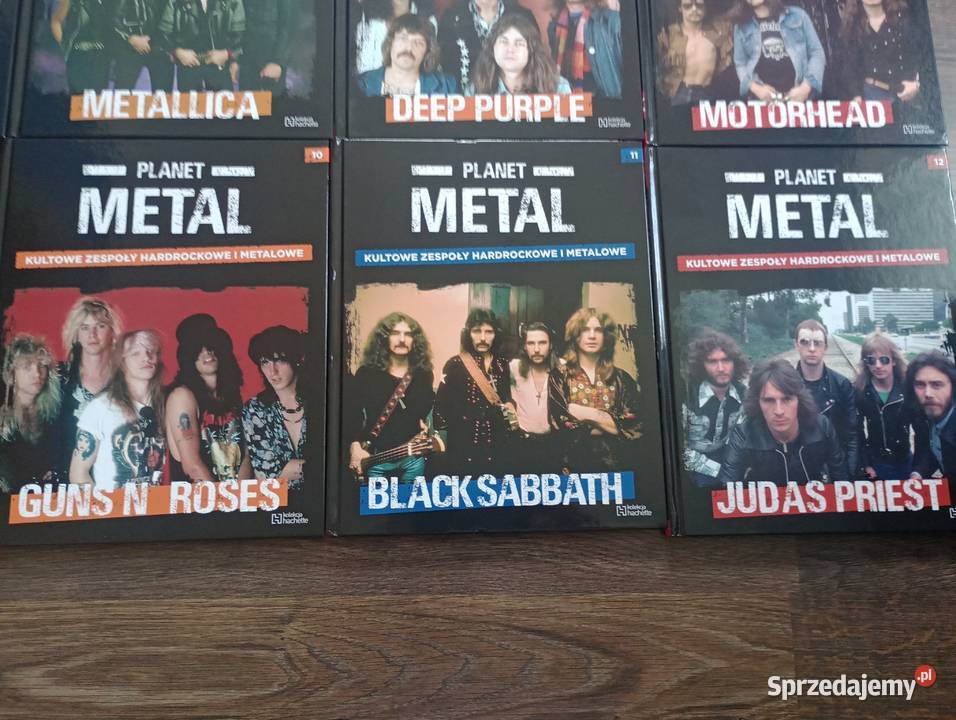 Planet metal ACDC Metallica Deep Purple Black Dywity