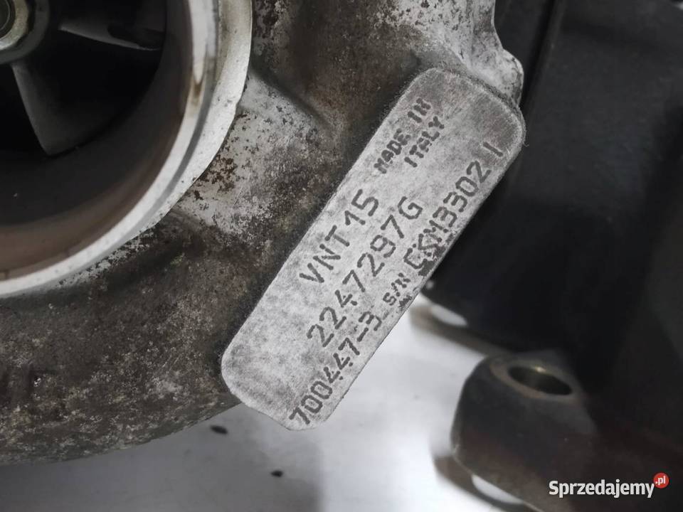 TURBOSPRĘŻARKA VNT15 2247297G 20 D Bmw Seria 3