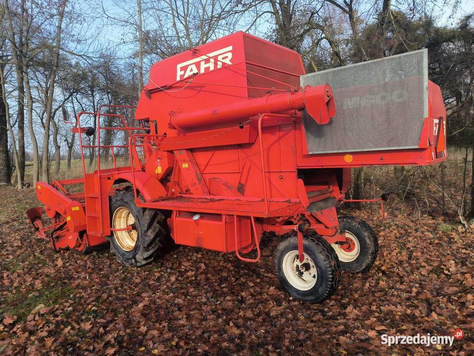Kombajn Fahr M600 DeutzFahr Deutz-Fahr podlaskie Korycin
