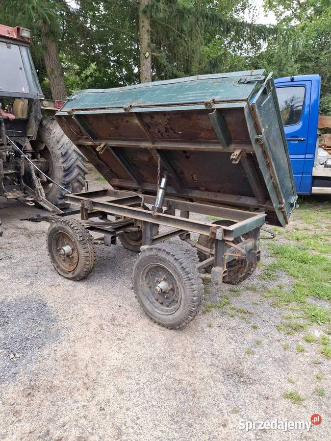 Przyczepka Multicar 3stronny wywrot hydrauliczny Krosno Odrzańskie