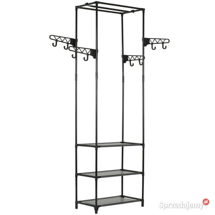 Stojak na ubrania stal i włóknina 55 x 285 x 175 Warszawa sprzedam