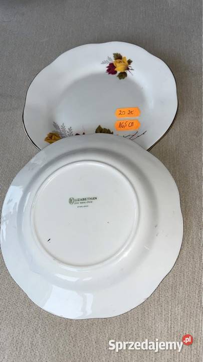 Talerzyk deserowy Elizabethan England Dekor Gdańsk