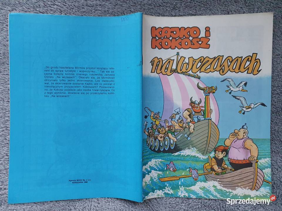 Kajko i Kokosz Na Wczasach wydawnictwo Muza 1990 Gdynia sprzedam