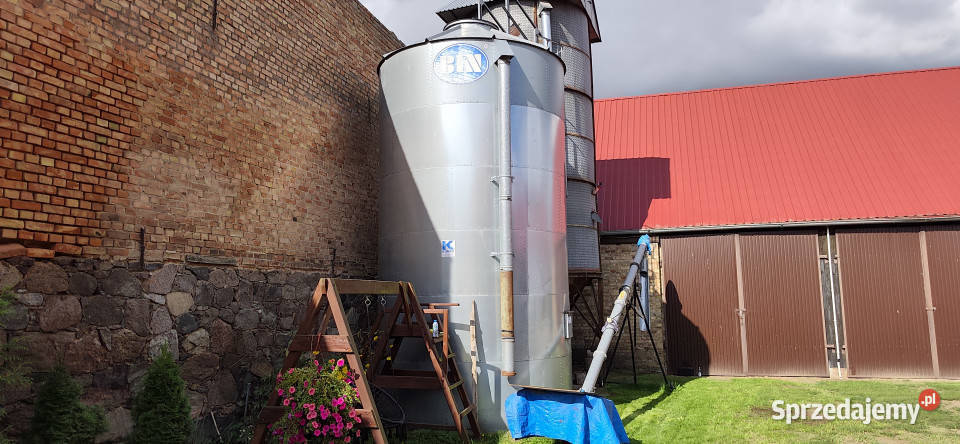 Silos zbożowy BIN 28 ton 374 m3 Oborzany