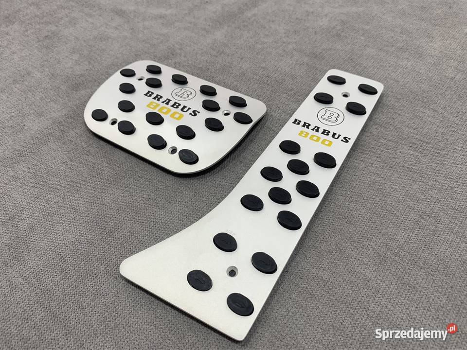 Aluminiowe nakladki na pedaly Mercedes Benz w464 sprzedam