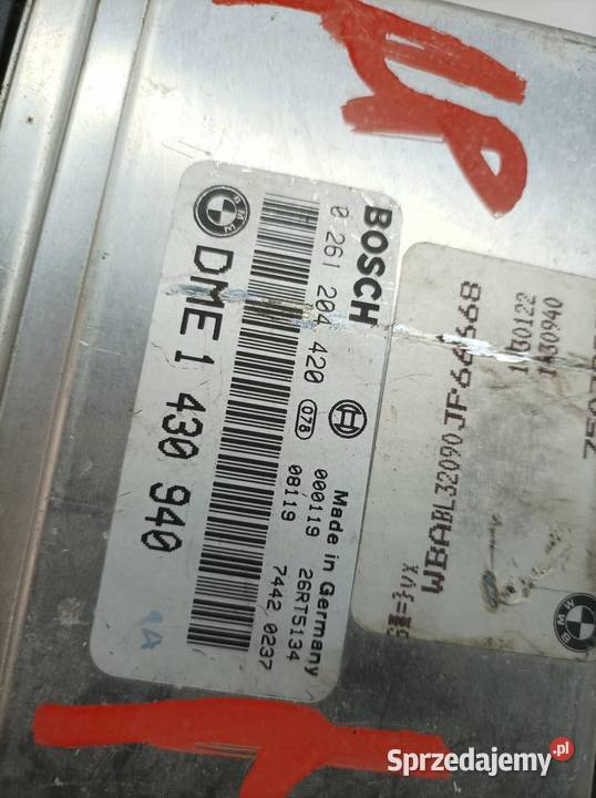 STEROWNIK SILNIKA 0261204420 Bmw Seria 3 IV