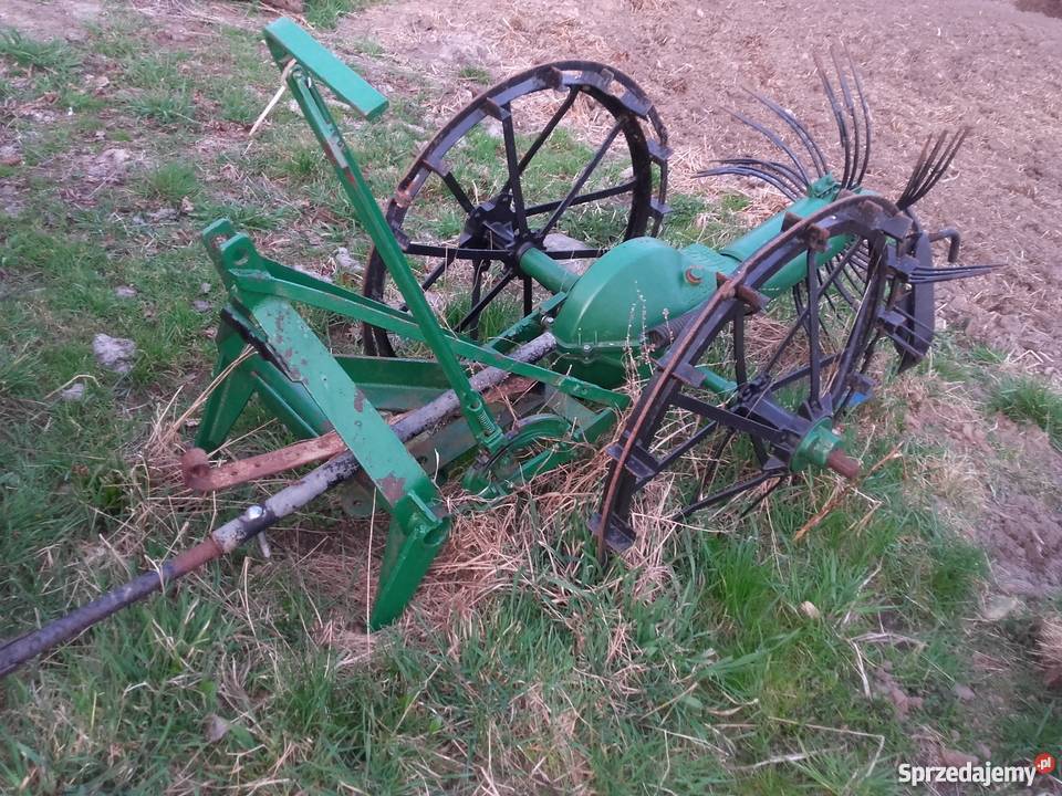 Kopaczka konna lanz przerobiona do ciagnika lubuskie Borów