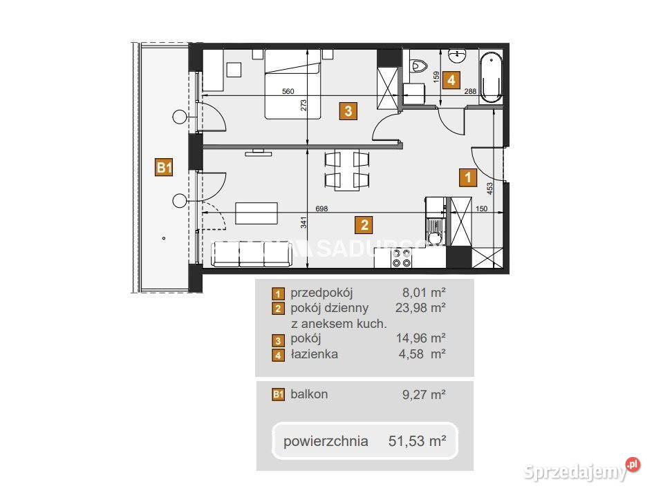 sprzedaży mieszkania Kraków Babińskiego 5153m2 Sprzedaż