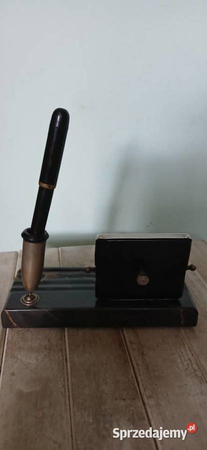 Stary biurowy kalendarz wieczny z lat 30 tych Kraków