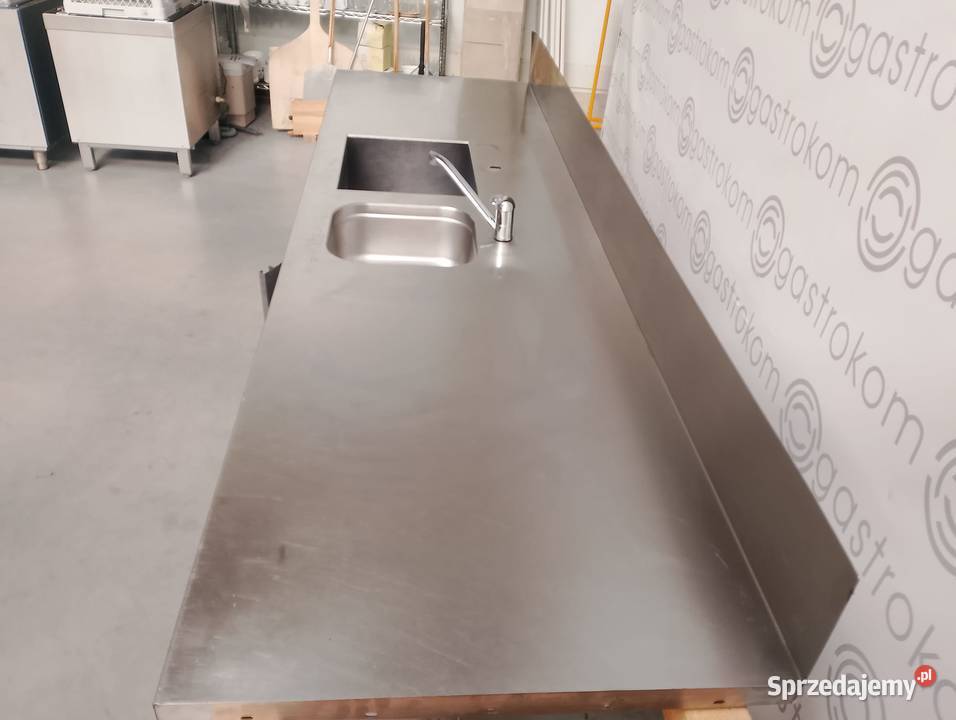 Stół ze zlewem i umywalką 2425x70x90 sprzedam