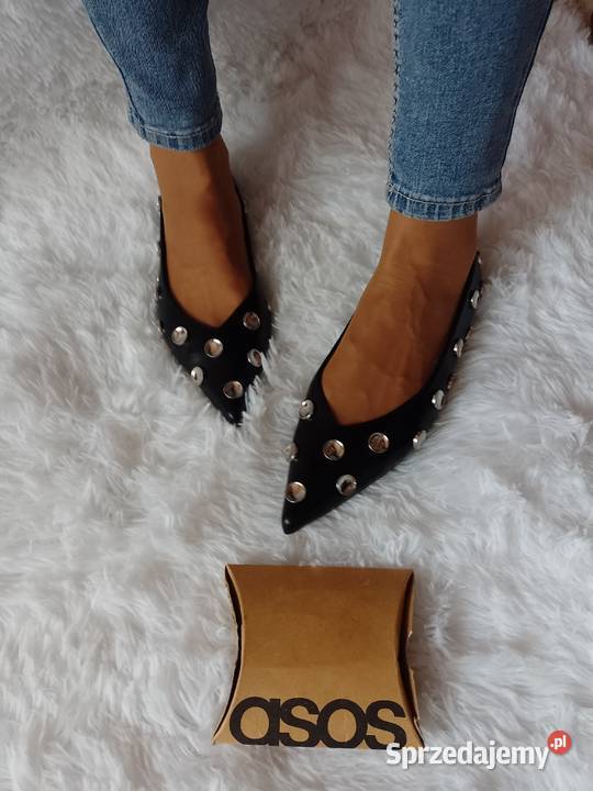 40 ASOS Design Bogato zdobione Baleriny 26cm Kraków